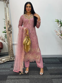 Payal - cutdana - pink