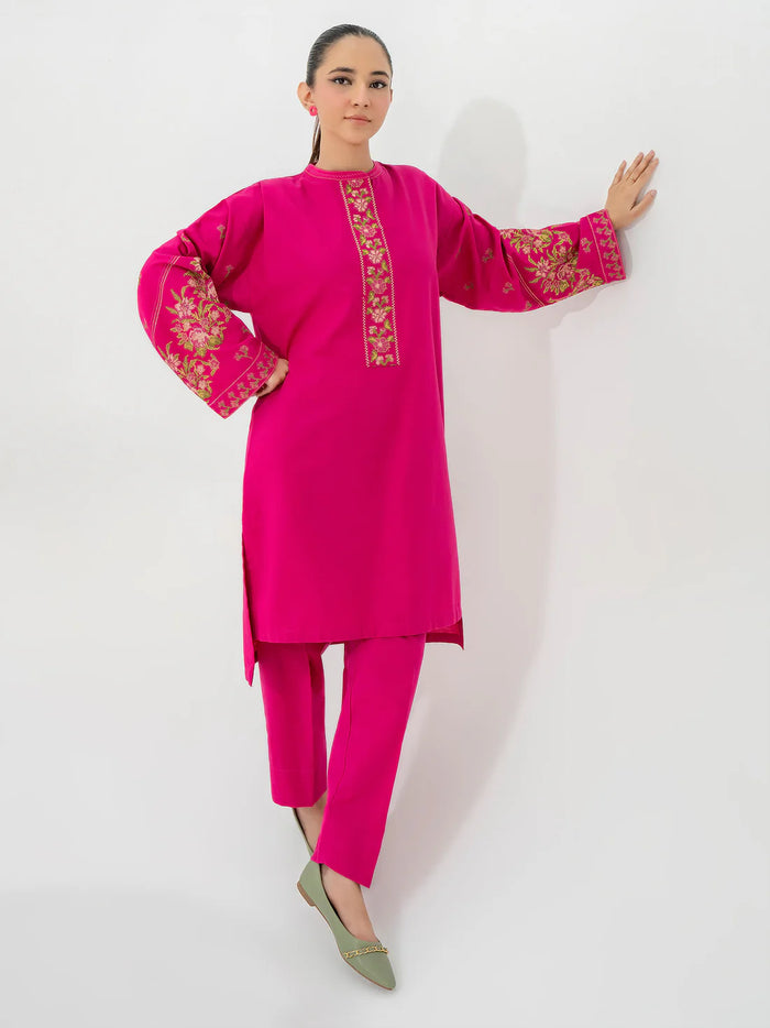 Limelight Original - 2 Piece Khaddar Suit-Embroidered