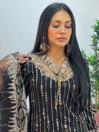 Payal - cutdana - Black
