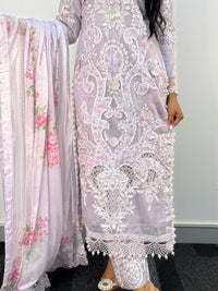 Maria B Luxury Lawn - 2026 - Lilac