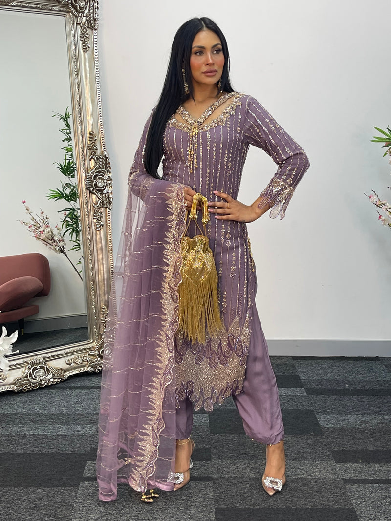 Payal - cutdana - Purple Lilac