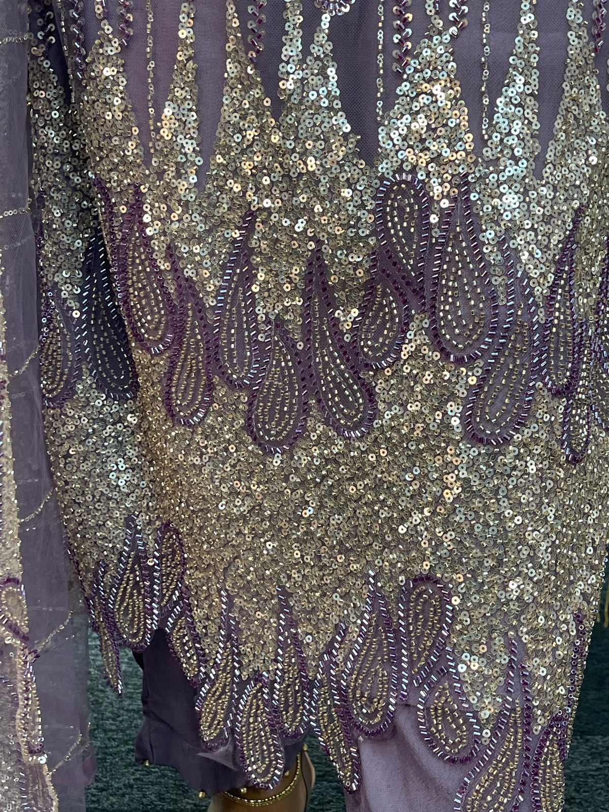 Payal - cutdana - Purple Lilac
