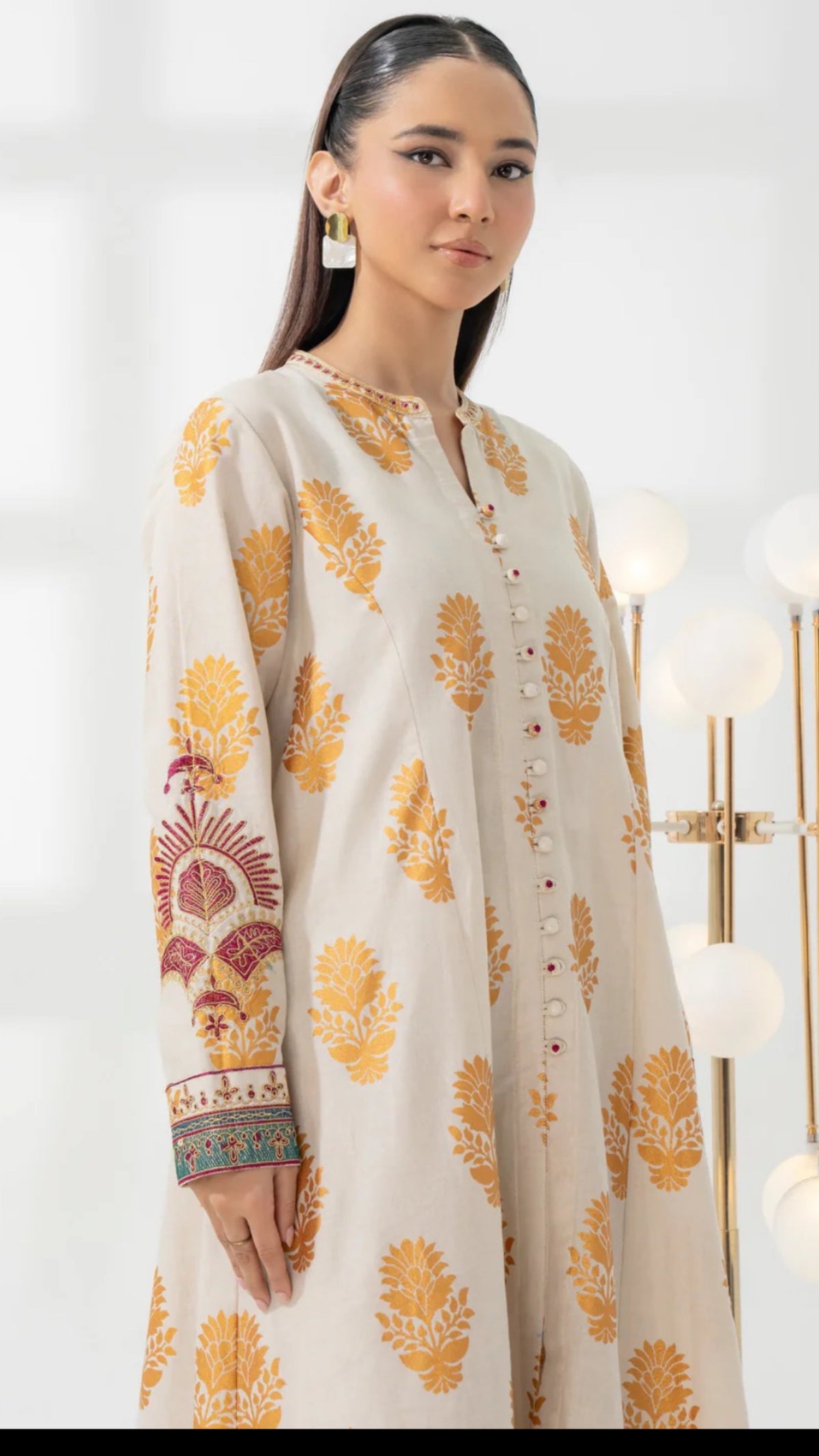 Limelight Original embroidered- Khaddar