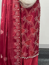 Kangan - cutdana - Maroon - Y