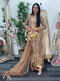 Mala - cutdana - brown - A