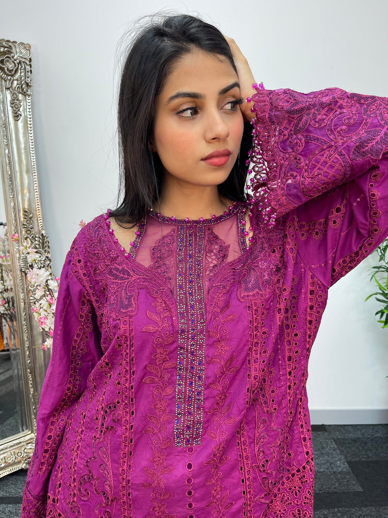 Maria B Inspired - Luxury Lawn 25 -