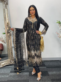 Payal - cutdana - Black
