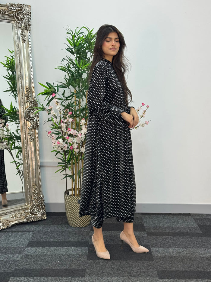 Polka Dots - Shaneel Velvet Daily Wear
