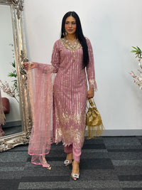 Payal - cutdana - pink