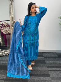 Maria B Inspired - Luxury Lawn 25 -