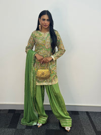 Armani Farshi - Green Paisley