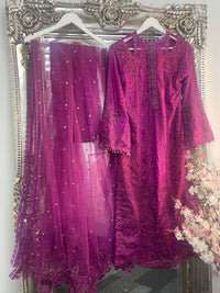 Maria B Inspired - Luxury Lawn 25 -