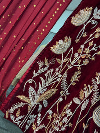 (Preorder 4 weeks) Ayeza - Velvet Maroon