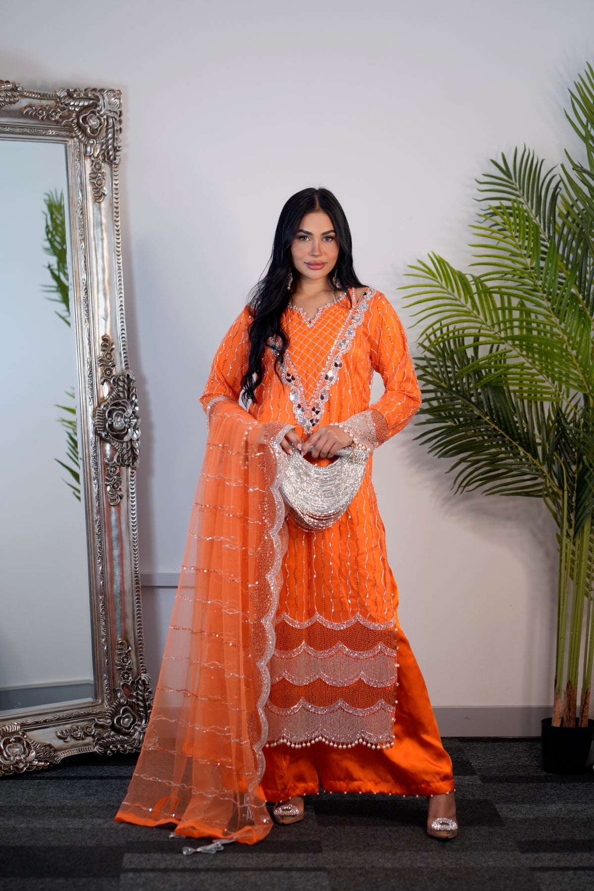 Chaandi - Cutdana Orange -