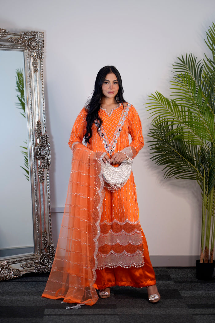 Chaandi - Cutdana Orange -