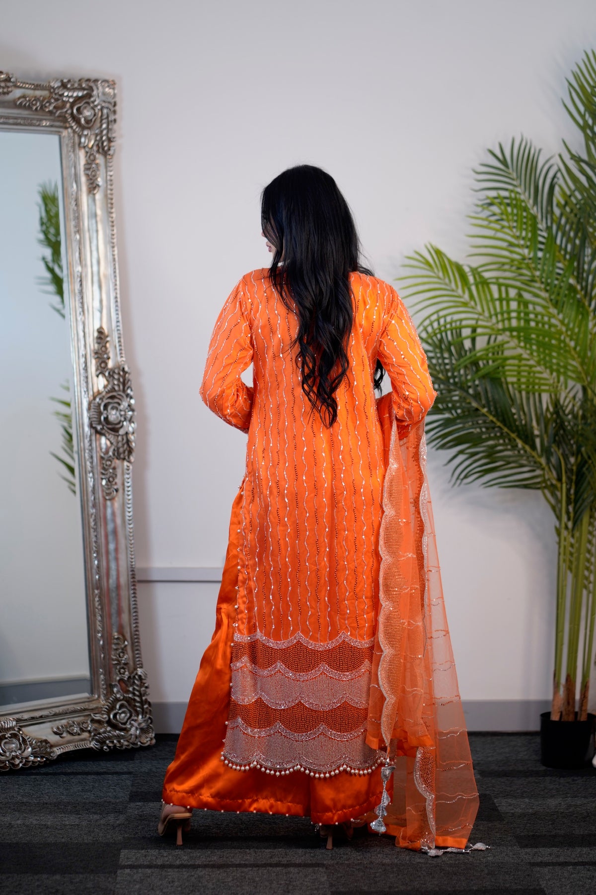 Chaandi - Cutdana Orange -