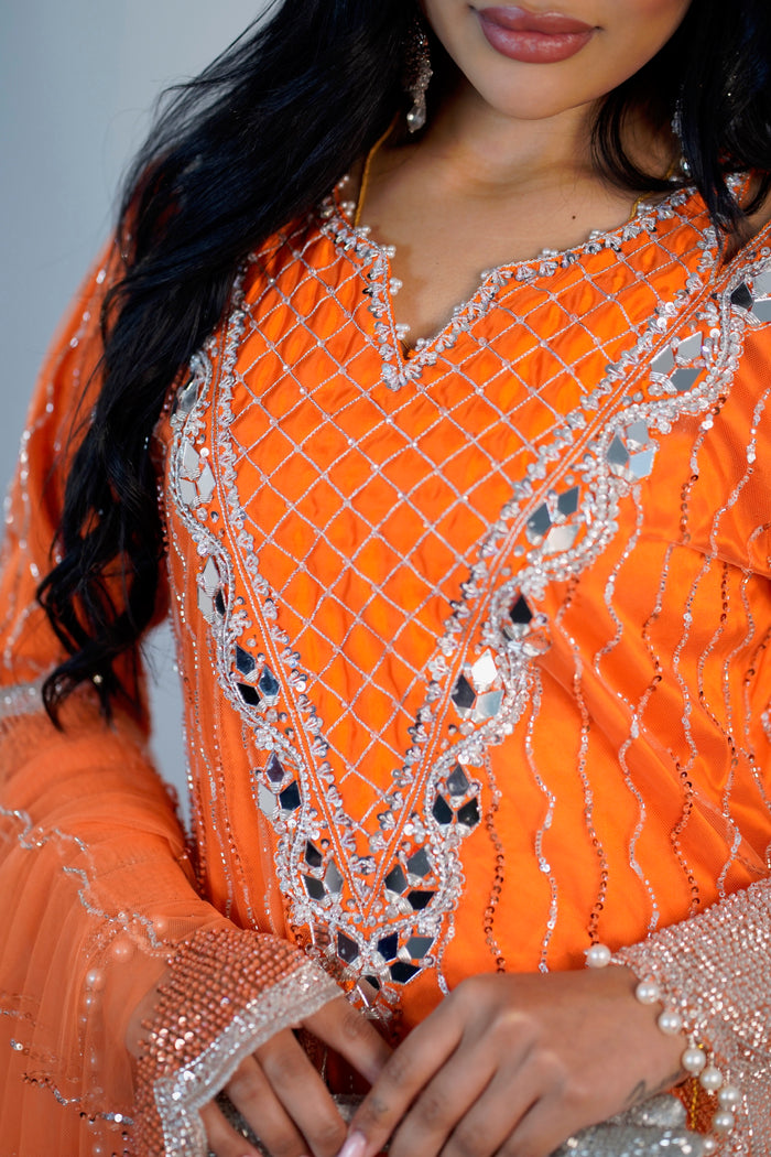 Chaandi - Cutdana Orange -