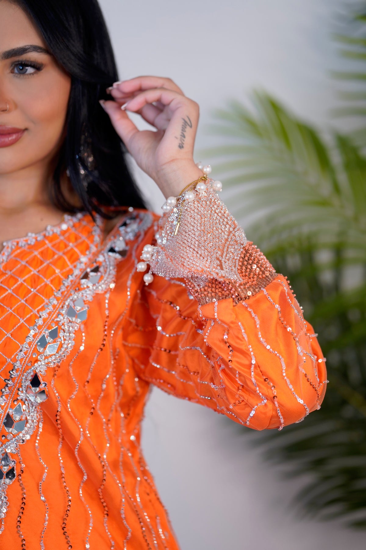 Chaandi - Cutdana Orange -