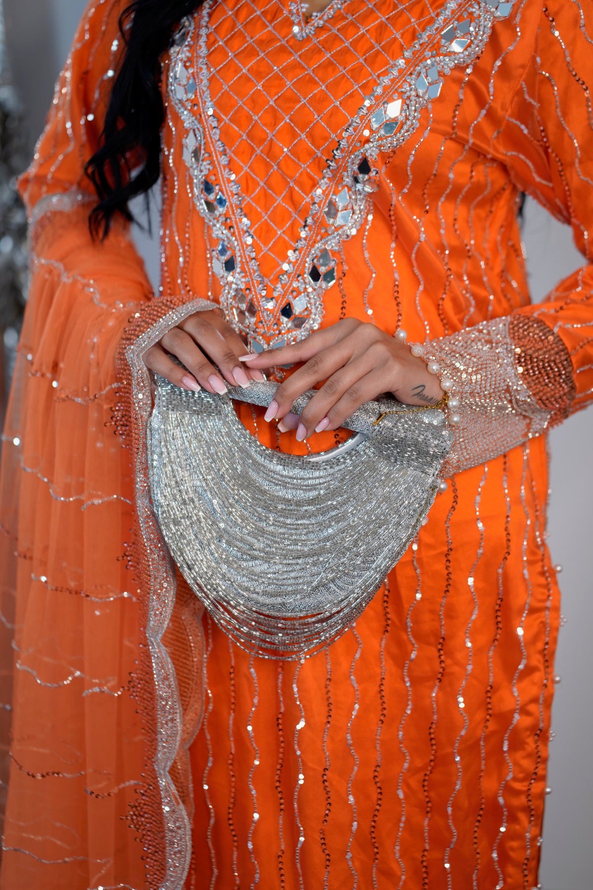 Chaandi - Cutdana Orange -