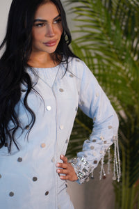 Afshan - sky blue