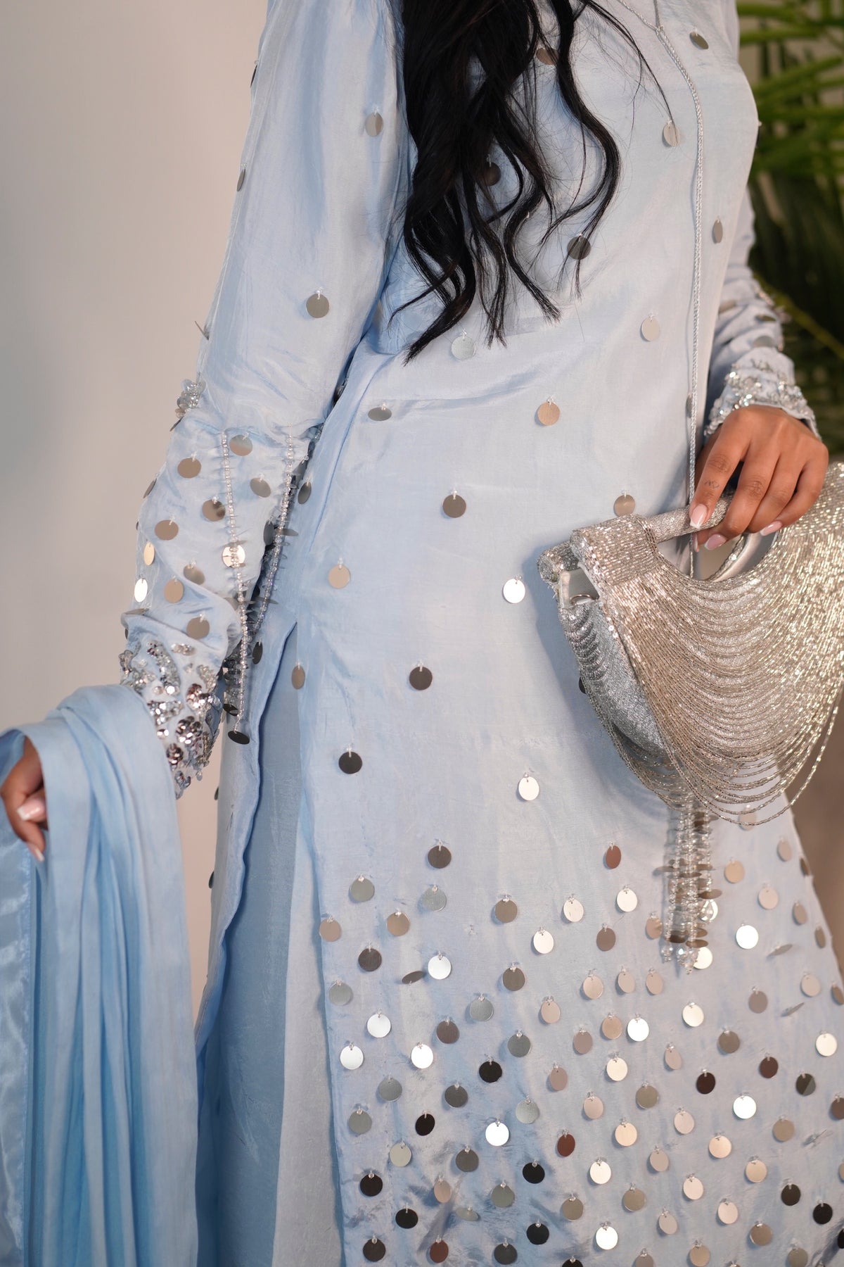 Afshan - sky blue