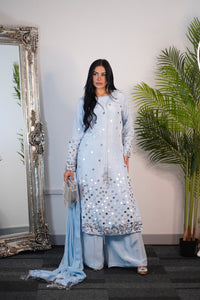 Afshan - sky blue