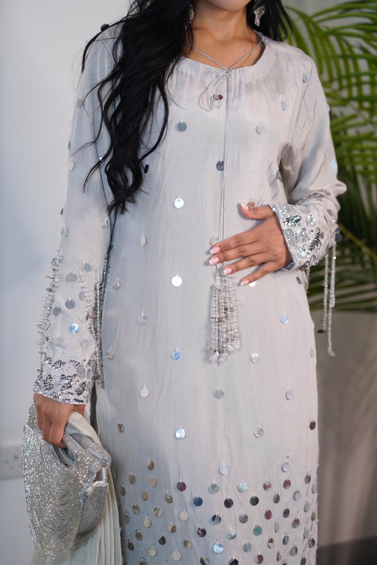 Afshan - silver gray