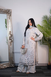 Afshan - silver gray
