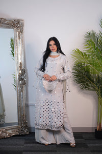 Afshan - silver gray