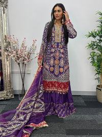 Shagun - Sharara Maxi - Maria B inspired