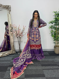 Shagun - Sharara Maxi - Maria B inspired