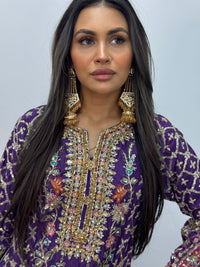 Shagun - Sharara Maxi - Maria B inspired
