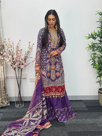 Shagun - Sharara Maxi - Maria B inspired