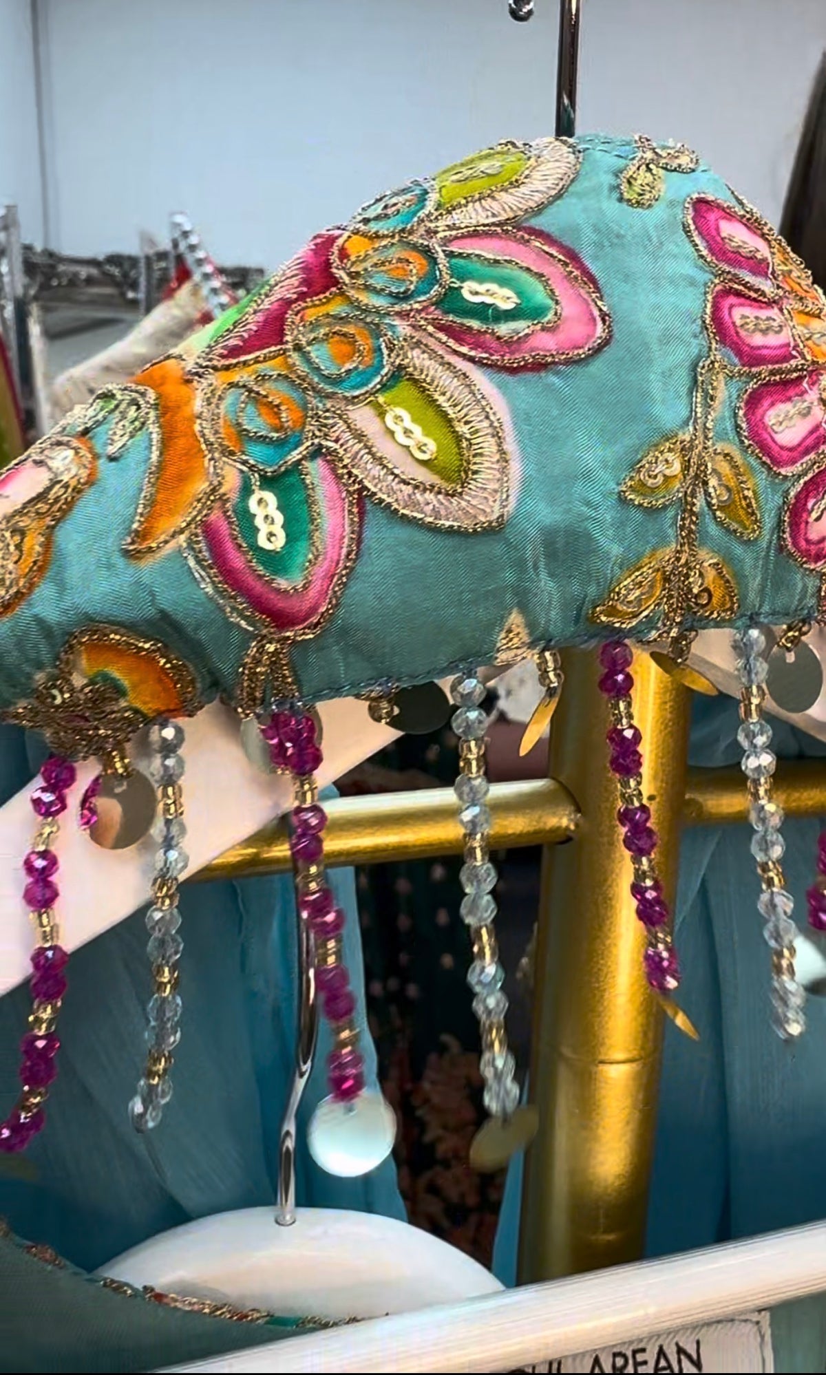 Armani Silk - sharara - Blue