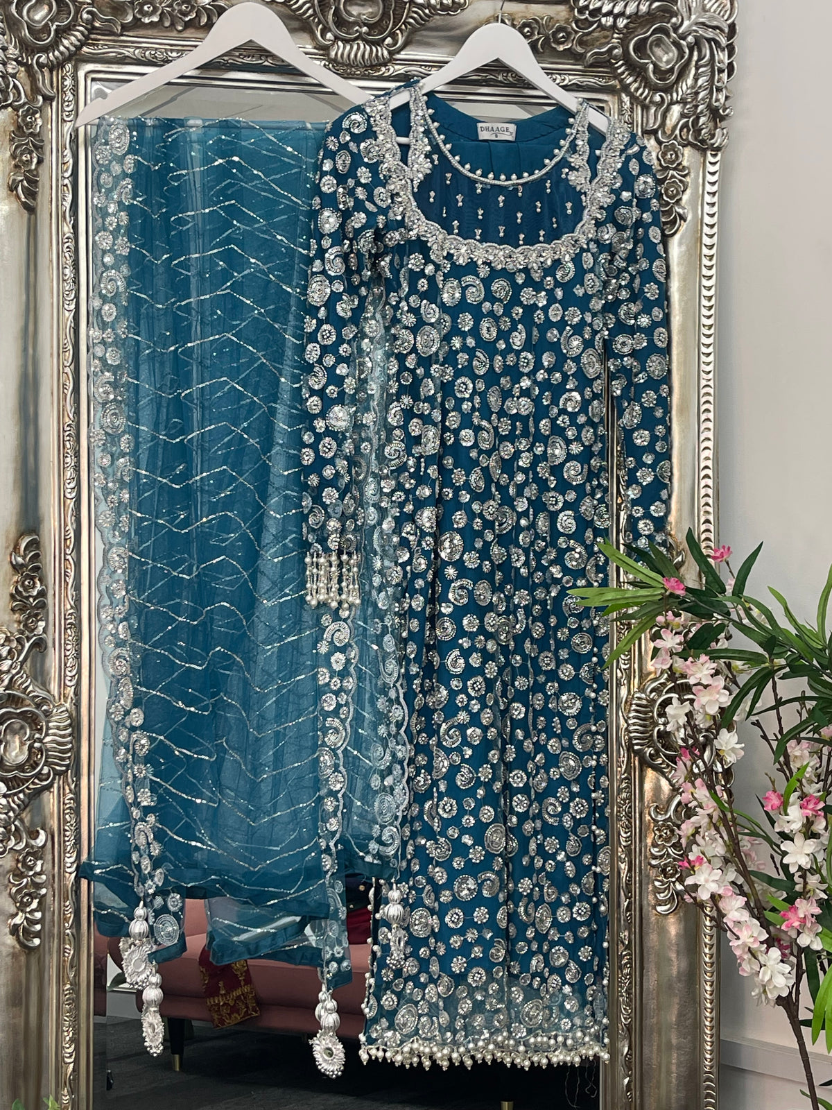 Baali - cutdana - Teal Bali -