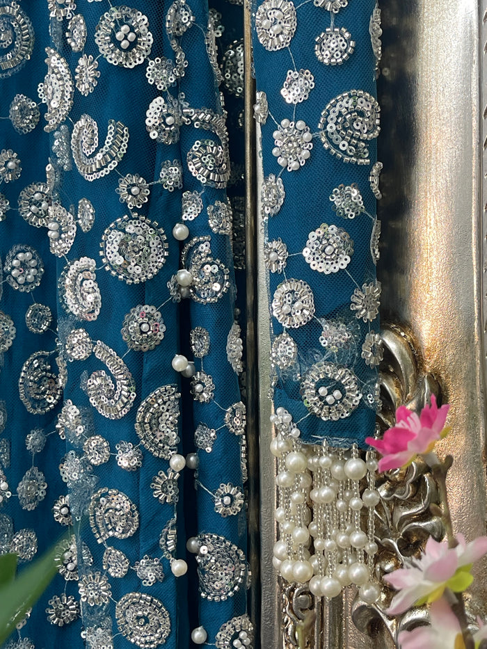 Baali - cutdana - Teal Bali -