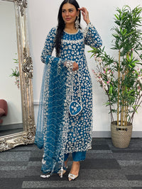 Baali - cutdana - Teal Bali -