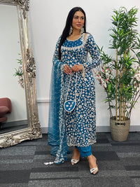 Baali - cutdana - Teal Bali -