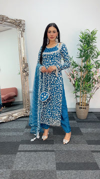 Baali - cutdana - Teal Bali -