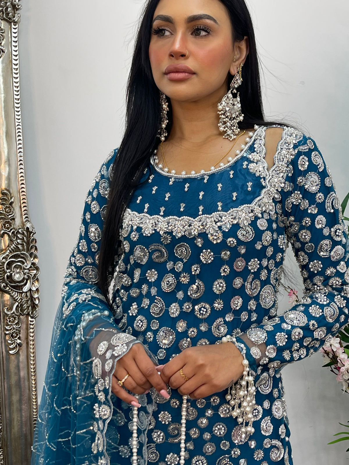 Baali - cutdana - Teal Bali -