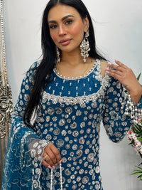 Baali - cutdana - Teal Bali -