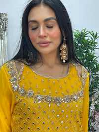 Geet Garara Set - Yellow