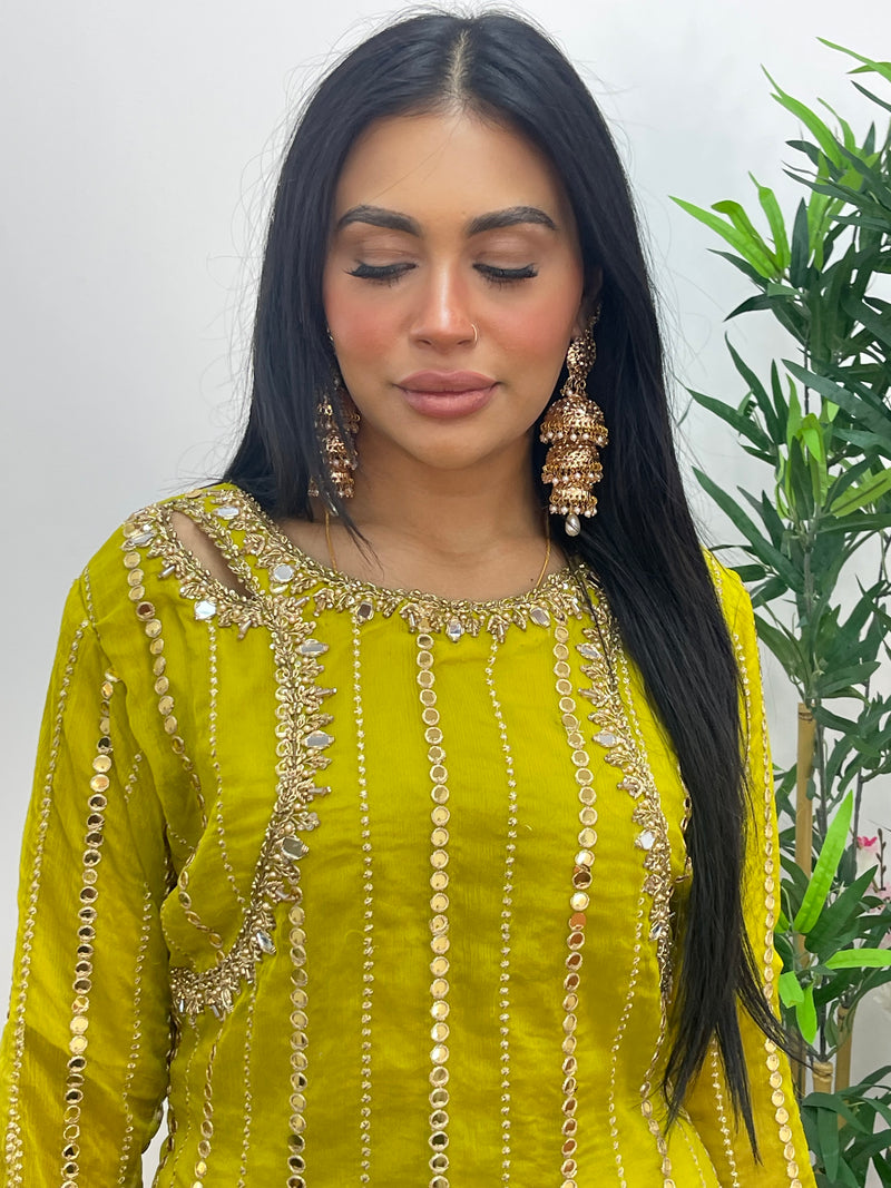 Farshi Garara - Farshee Dhani Green - J