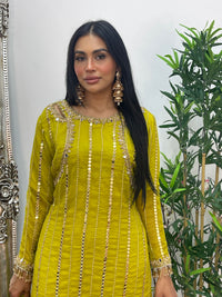 Farshi Garara - Farshee Dhani Green - J