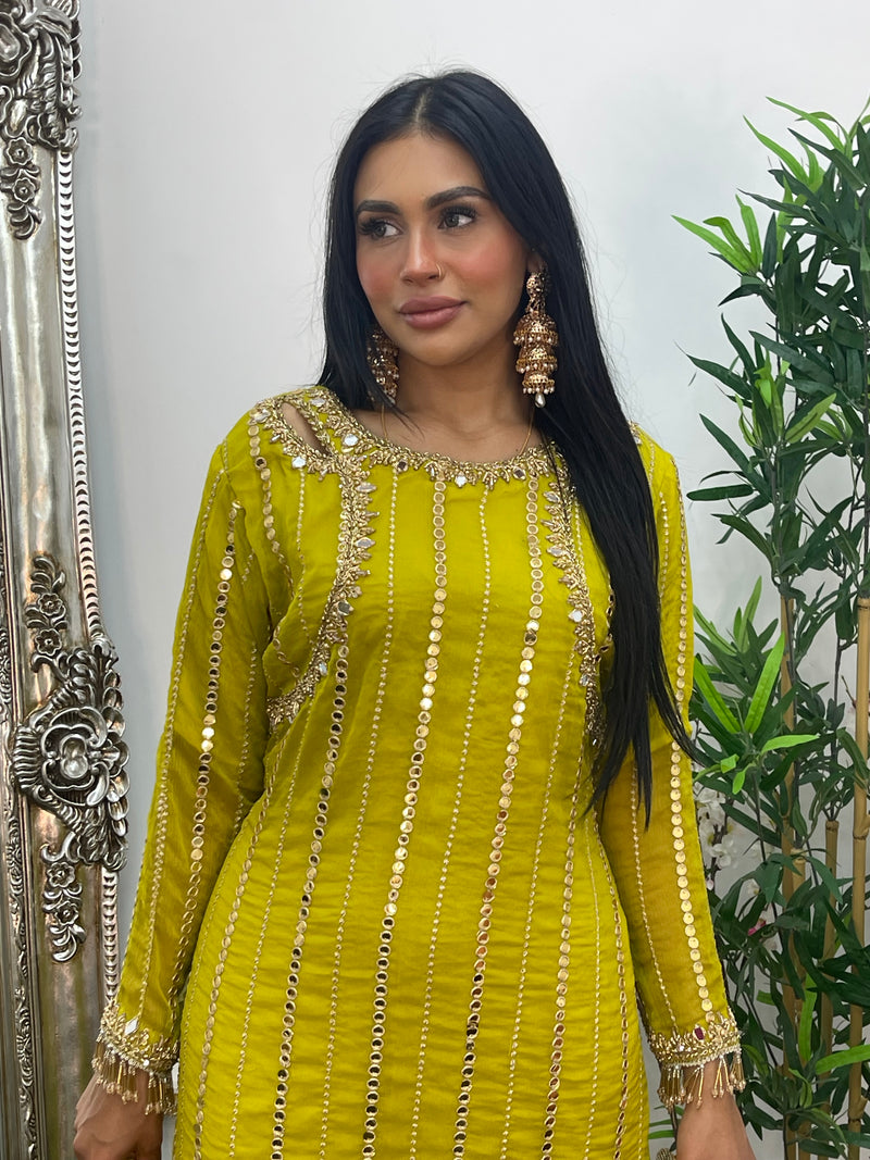 Farshi Garara - Farshee Dhani Green - J