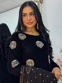 (Preorder ) Meena Kaari - Black