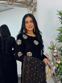 (Preorder ) Meena Kaari - Black