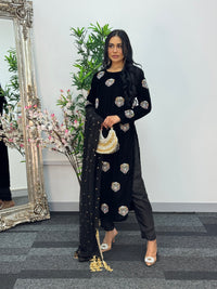 (Preorder ) Meena Kaari - Black