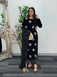 (Preorder ) Meena Kaari - Black