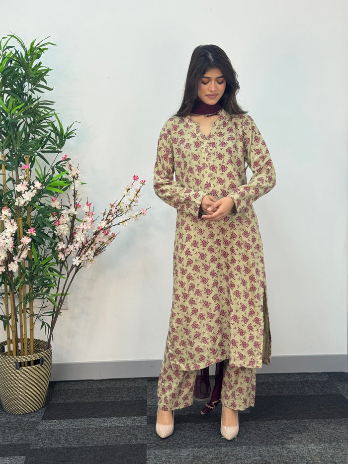 Daily Wear - Printed Khaddar -